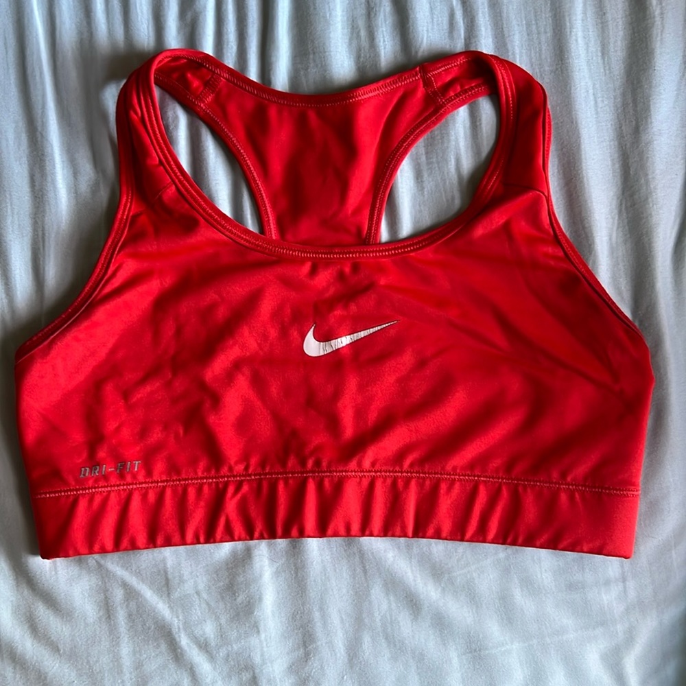 Nike Red Sports Bra
